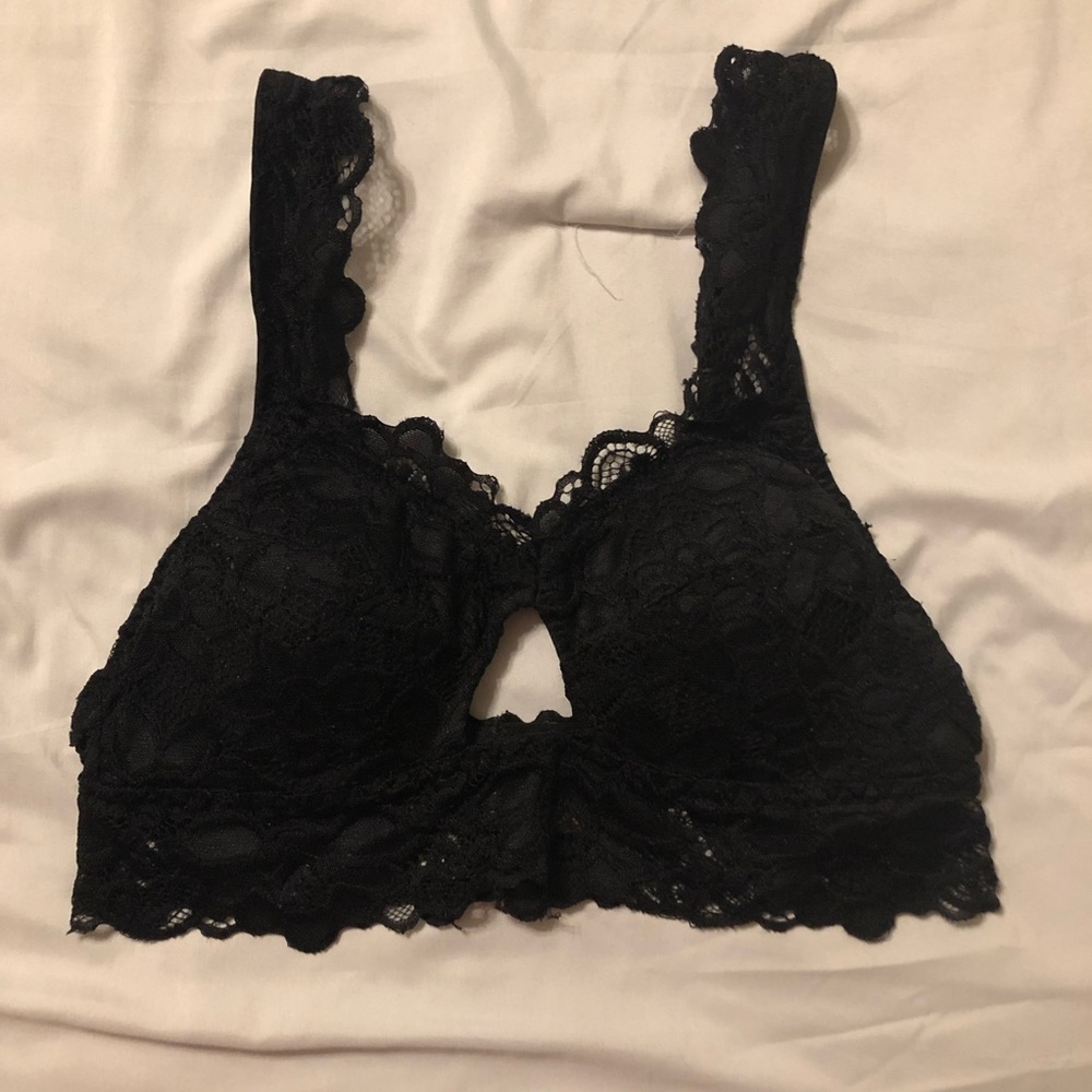Rue 21 Black Lacy Bralette